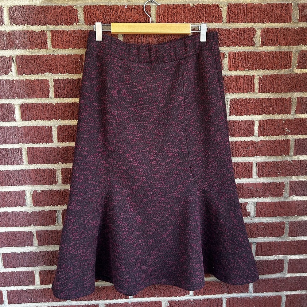 Lands End Women’s 6-8 Midi Flare Skirt